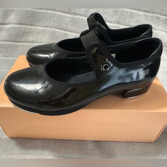 Bloch Kids Annie Tyette Tap Shoes Size 10.5 - Picture 6 of 12
